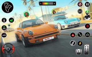 Racing in Highway Car 3D Games capture d'écran 3