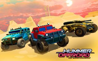 Offroad Hummer Truck Driving Ekran Görüntüsü 1