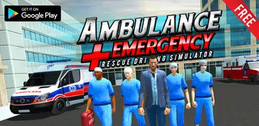 911 Ambulance City Rescue Game