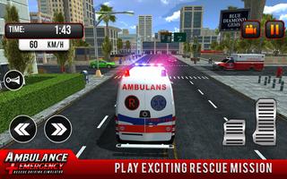 911 Ambulance City Rescue Game スクリーンショット 1