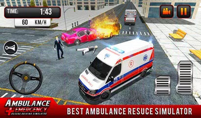 911 Ambulance City Rescue Game XAPK download