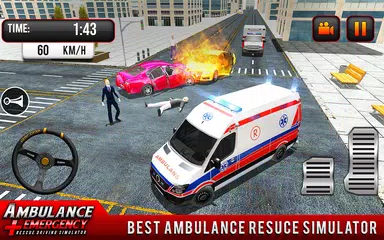 911 Ambulance City Rescue Game XAPK download