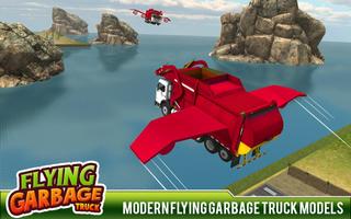 City Garbage Flying Truck 3D Screenshot 2