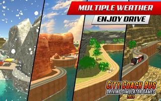 Coach Bus Hill Road Simulator- Free Euro Bus Games Screenshot 2