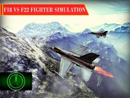F18vf22 sim de frappe d'attaque de combat capture d'écran 2