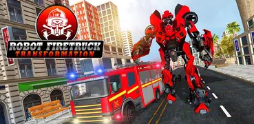 Firefighter Real Robot Rescue Firetruck Simulator