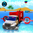 Garbage Truck Water Surfing 3D APK