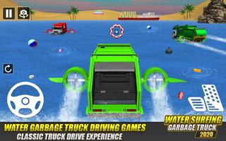 Garbage Truck Water Surfing poster