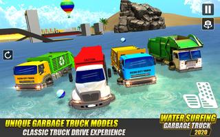 Garbage Truck Water Surfing screenshot 2