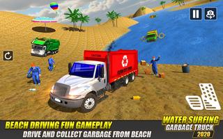 Garbage Truck Water Surfing screenshot 3