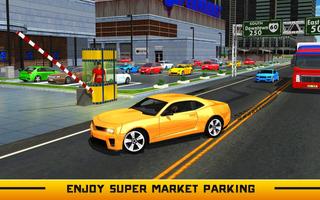 Advance Street Car Parking 3D Affiche