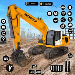 Скачать City Heavy Excavator Crane 3D APK