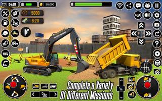 City Heavy Excavator Crane 3D screenshot 1