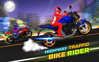 Highway Rider Bike Racing Game capture d'écran 1