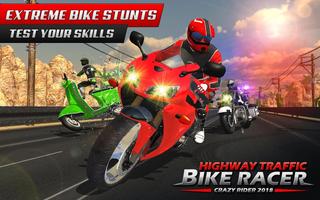 Highway Rider Bike Racing Game capture d'écran 2