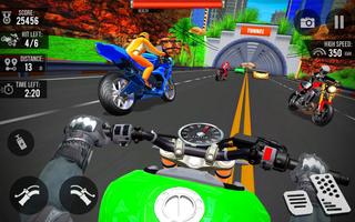 Highway Rider Bike Racing Game capture d'écran 3