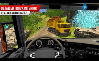 Mountain Offroad Truck Driving الملصق