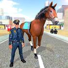 Police Horse Criminal Chase 🏇🏻Gangster Escape 3D icône