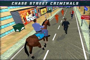 Police Horse Criminal Chase 🏇🏻Gangster Escape 3D Poster