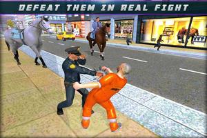 Police Horse Criminal Chase 🏇🏻Gangster Escape 3D captura de pantalla 2