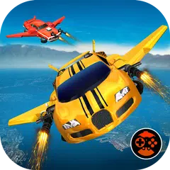 Real Robot Shooting Car Simulator: Robot Games 3D APK Herunterladen