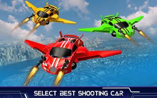 Real Robot Shooting Car Games poster