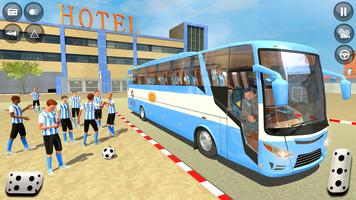 Bus Games 3D Driving Simulator Affiche