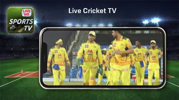 Sports TV Live IPL Cricket 2021 : Live Cricket TV الملصق