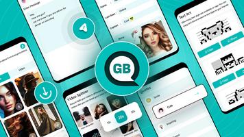 GB Direct Chat & Status Saver الملصق