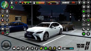 réel voiture parking Jeux capture d'écran 2