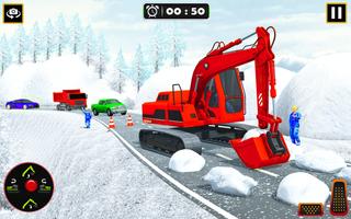 Snow Excavator Simulator Games capture d'écran 3