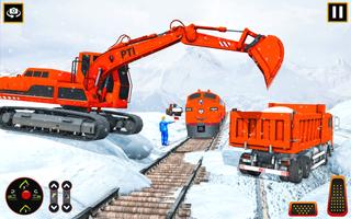 Snow Excavator Simulator Games capture d'écran 1