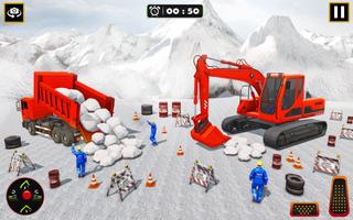 Snow Excavator Simulator Games capture d'écran 2