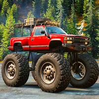 US Monster Truck Driving Game Cartaz