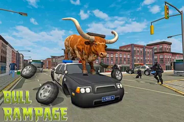 Wild Bull City Attack: Bull Simulator Games APK download