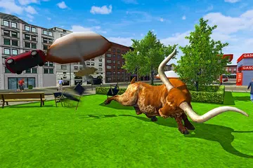 Wild Bull City Attack: Bull Simulator Games APK download