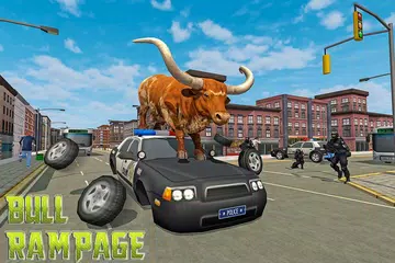 Wild Bull City Attack: Bull Simulator Games APK download