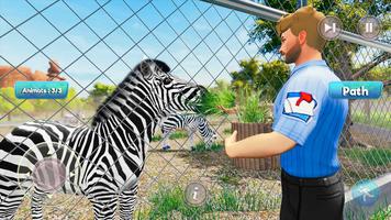 Wonder animal zoo gardien Jeux Affiche