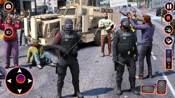 Anti Riots Police Simulator 3D capture d'écran 1