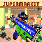 Market smasher Gun Shooting Zeichen