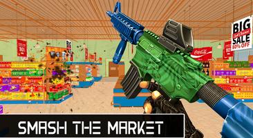 Market smasher Gun Shooting Screenshot 3