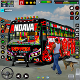 Bus Simulator 2023 jeu de bus icône