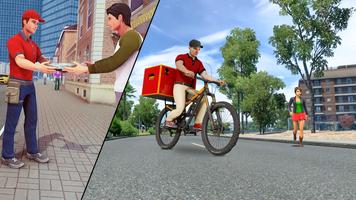 Bicycle Driving Simulator City capture d'écran 1