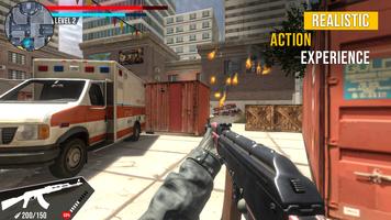 Bio ops 3D Modern Commando FPS الملصق