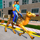 Camel Simulator Taxi Games 3D ไอคอน