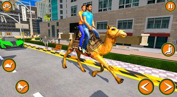 Camel Simulator Taxi Games 3D পোস্টার