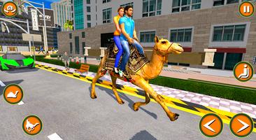 Camel Simulator Taxi Games 3D постер