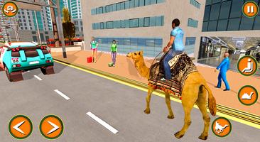 Camel Simulator Taxi Games 3D captura de pantalla 2