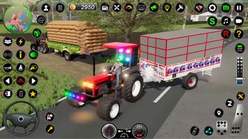 Indian Tractor Farming Game 3D 截圖 1