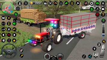 Indian Tractor Farming Game 3D اسکرین شاٹ 1